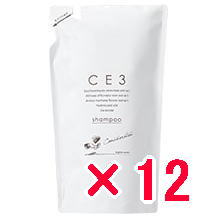 送料無料 ミアンビューティー ／ シーイースリー CE3 ／ CE3 シャンプー 800ml リフィル 12個セット ／ ノンシリコンシャンプー