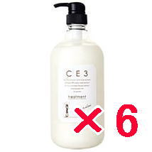 送料無料 ミアンビューティー ／ シーイースリー CE3 ／ CE3 トリートメント 1000ml 6個 ／ プロフェッショナルサロントリートメント