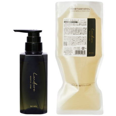 送料無料 ミアン ビューティー ／ ランドケア　エッセンスソープ シャンプー 300mL ＆ 600ml リフィル　セット 9,865円