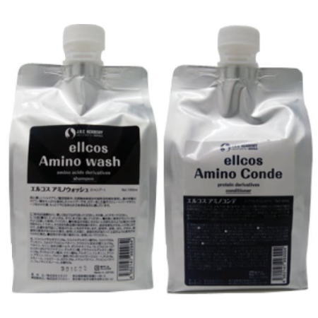 エルコス ELLCOS アミノウォッシュ アミノコンデ 1000mlセット