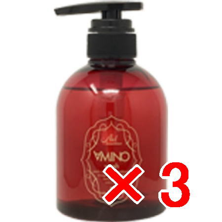 送料無料 エルコス ELLCOS ／アミノウォッシュAID 400ml 3個