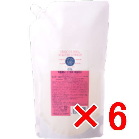 送料無料 日本グランデックス 和漢彩染 ブロコローレ デジファーβ ピーチ 500ml 6個