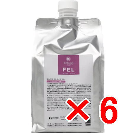 送料無料 エルコス ELLCOS ／ Eセラップ FEL 1000mL 6個