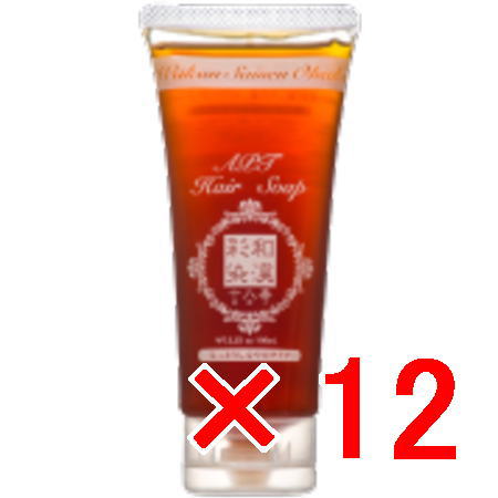 送料無料 日本グランデックス 和漢彩染 十八番 ATP ヘアソープ 100ml 12個