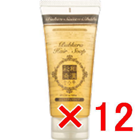 送料無料 日本グランデックス 和漢彩染 十八番 ハブケラ ヘアソープ 100ml 12個