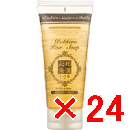 送料無料 日本グランデックス 和漢彩染 十八番 ハブケラ ヘアソープ 100ml 24個