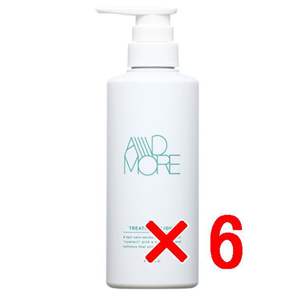 送料無料 フィヨーレ FIOLE ／ アドモア トリートメント ライト 400g 6個セット?ヘアトリートメント?軟毛〜普通毛