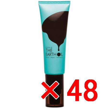 送料無料 フィヨーレ FIOLE ／ アースオイル エッセンス 50g 48個 〈洗い流さないヘアトリートメント〉の通販は 35,738円