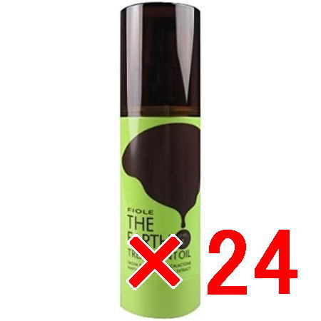 送料無料 フィヨーレ FIOLE ／ ジ アース トリートメントオイル レベル1 100ml 24個 〈洗い流さないヘアトリートメント〉