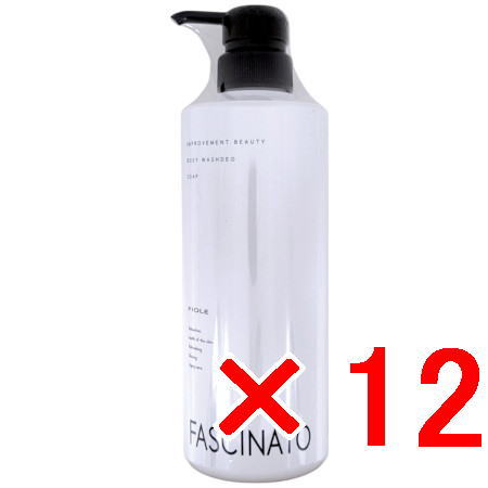 送料無料 フィヨーレ FIOLE ／ ファシナート ／ ボディ ソープ 600ml 12個セット ／
