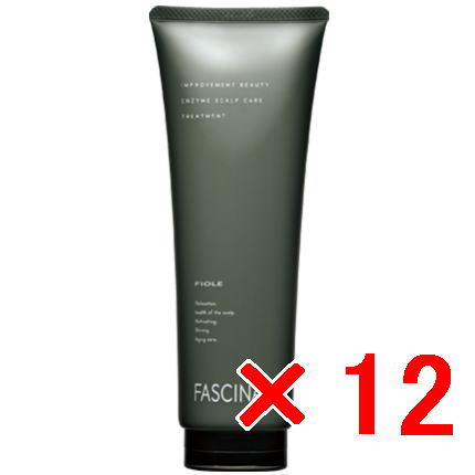 ★【送料無料】 フィヨーレ FIOLE ／ ファシナート トリートメント EZ  180g 　12個セット　頭皮ケアシャンプー