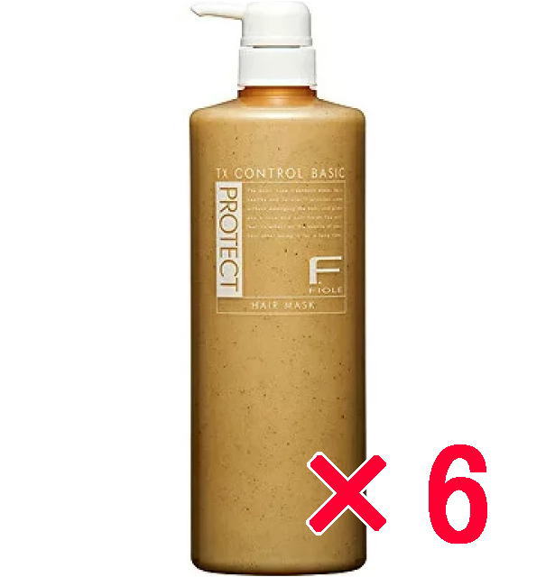 【 ベーシックマスク 】フィヨーレ FIOLE Fプロテクト マスク 1000ml    ポンプ【6個】