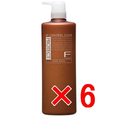 送料無料 フィヨーレ FIOLE ／ Fプロテクト DXマスク 1000g ポンプ 6個