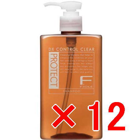 送料無料 フィヨーレ FIOLE ／ Fプロテクト DX シャンプー 300ml 12個