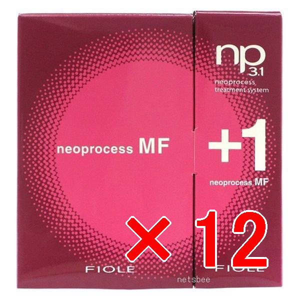 送料無料 フィヨーレ FIOLE ／ np3．1?ネオプロセス?MFトリートメントシステム?1箱4本入り 12個
