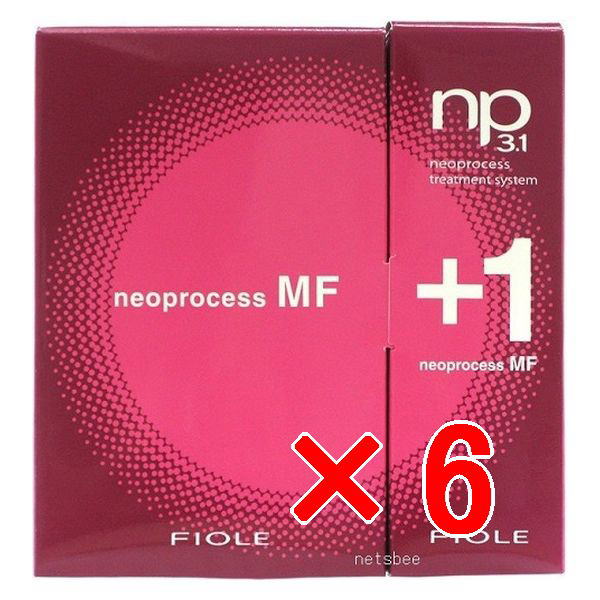 送料無料 フィヨーレ FIOLE ／ np3．1?ネオプロセス?MFトリートメントシステム?1箱4本入り 6個