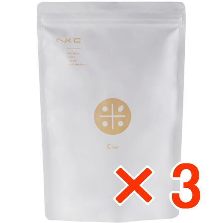 送料無料 ナッシュ ／ ナチュラル米カラー ノンジアミン クリア 150g 3個