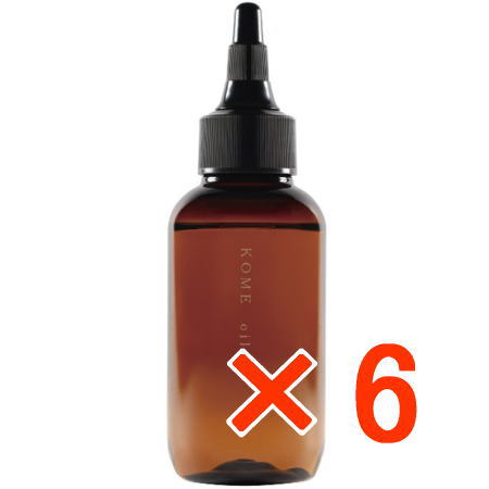 送料無料 ナッシュ ／ ナチュラル米オイル 100ml 6個