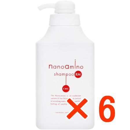 送料無料 ニューウェイジャパン ／ ナノアミノ シャンプー RM 1000ml 6個