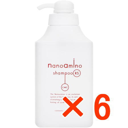 送料無料 ニューウェイジャパン ／ ナノアミノ シャンプー RS 1000ml 6個