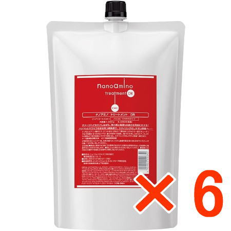 送料無料 ニューウェイジャパン ／ ナノアミノ トリートメント DR 1000g リフィル 6個