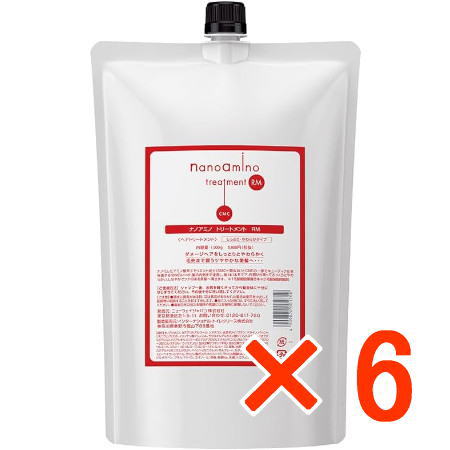 送料無料 ニューウェイジャパン ／ ナノアミノ トリートメント RM 1000g 6個