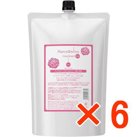 送料無料 ニューウェイジャパン ／ ナノアミノ トリートメント RM RO 1000g 6個