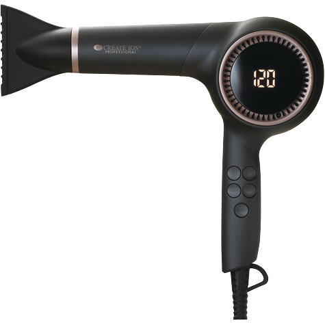 クレイツ CREATEs/ エレメアドライS / 40℃/60℃/80℃/100℃/120℃の切替えが可能です。(デジタルドライヤー) creates-sd-g1pro2