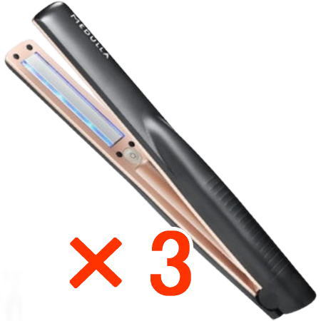 送料無料 メデュラ ソニックシャインプロ アイロン MEDULLA SONIC-SHINE PRO 3個