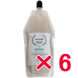 送料無料 コラボプロ／ Em-path Herba シャンプー WC 500ml 詰替え 6個 　エンパス ヘルバ セレクト シャンプーWCの通販は