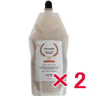 送料無料 コラボプロ／ Em-path Herba シャンプー WN 480ml 詰替え 2個 　Em-path Herba Select Shampoo WN　軽い仕上がりなのに