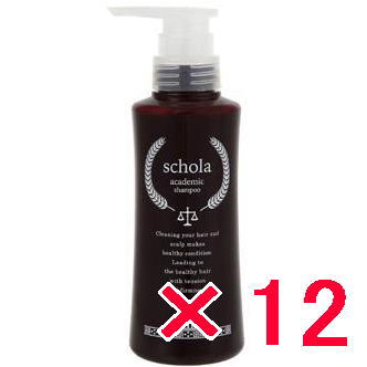 送料無料 コラボプロ ／ アカデミック スコラ イデアシリーズ ／ スコラアカデミックシャンプー 300ml 12個セット / Schola ACADEMIC SHAM