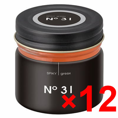 イリヤ コスメティックス / スパイキー グリークス No.31 60g 【12個セット】/ サロン専売品 美容室専売品 グリース ワックス スタイリング