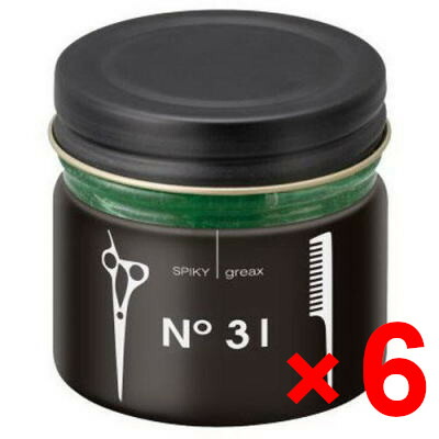 イリヤ コスメティックス / スパイキー グリークス No.31 BB 60g 【6個セット】 ムスクの香り 限定販売/ サロン専売品 美容室専売品 グリース ワックスの通販は 5,881円