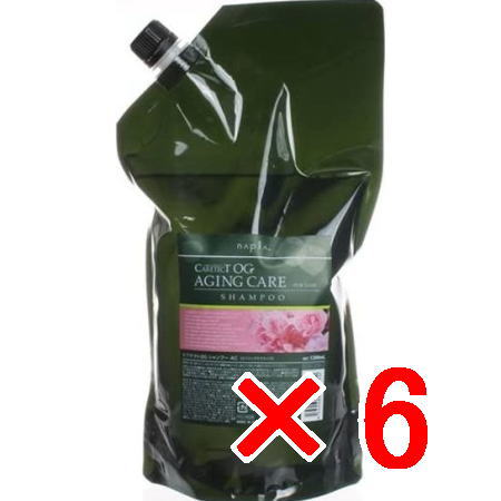 送料無料 ナプラ napra ／ ケアテクトOG シャンプーAC / リフィル 1200mL 6個セット ／ ケアテクトOG