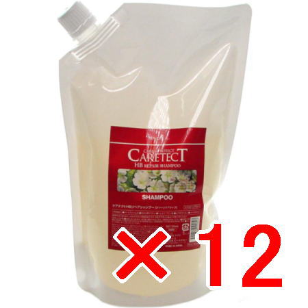 送料無料 ナプラ napra ／ ケアテクトHB リペアシャンプー リフィルNET 700mL 12個セット ／ ケアテクトHB