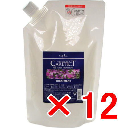 送料無料 ナプラ napra ／ ケアテクトHB スキャルプトリートメント / リフィル 600g 12個セット ／ ケアテクトHB