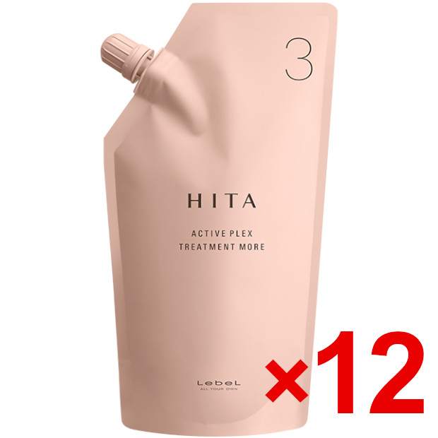 ルベル ／ ヒタ APトリートメントモア 3 400g 12個セット / ヘアトリートメントの通販は