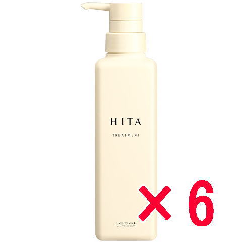 ルベル ／ ヒタ トリートメント 400ml  6個セット /  広がる・ザラつくクセ毛を毛先までなめらかにおさめる