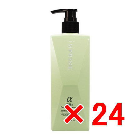 ナプラ napra ／ インプライム シルキースムースシャンプー アルファ（さらさらタイプ） 280ml 24個