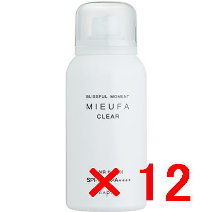 ナプラ ミーファ フレグランス UV スプレー 80g【12個セット】クリア