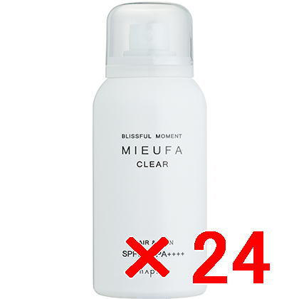 ナプラ ミーファ フレグランス UV スプレー 80g【24個セット】クリア