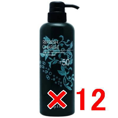 送料無料 ナプラ napra ／ リフレッシュスキャルプシリーズ ／ リフレッシュ チャージ?-50 500ml 12個