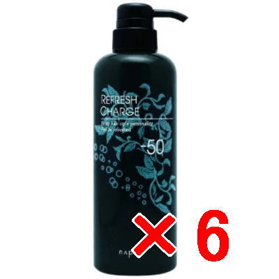送料無料 ナプラ napra ／ リフレッシュスキャルプシリーズ ／ リフレッシュ チャージ?-50 500ml 6個