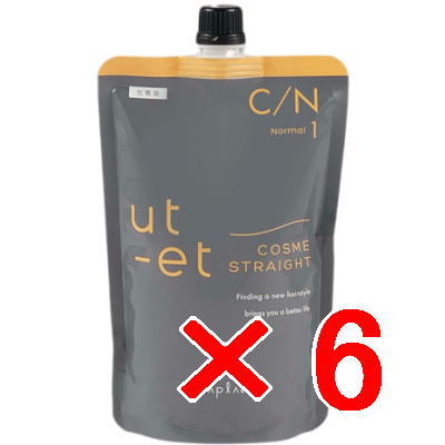 ★【送料無料】ナプラ napra ／ ウトエト コスメストレート C/N 1 500g 【6個】