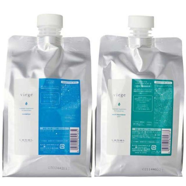 ルベル / ヴィージェ シャンプー 1000mL & ヘアトリートメント S 1000mL (リフィル) セット / LebeL 国内正規品