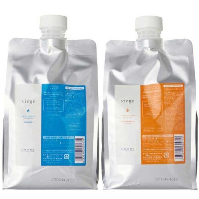 ルベル / ヴィージェ シャンプー 1000mL & ヘアトリートメント V 1000mL (リフィル) セット / LebeL 国内正規品