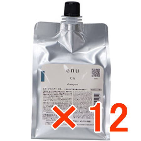 送料無料 ナカノ ／ エヌ シャンプー CA 600ml 詰替 12個