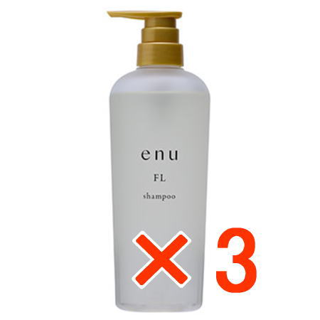 送料無料 ナカノ ／ エヌ シャンプー FL 600ml 3個