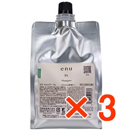 送料無料 ナカノ ／ エヌ シャンプー FL 800ml 詰替 3個